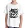 Tricou adler copil aspire to inspire before we expire alb