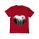 Tricou adler copil hike and love rosu