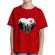 Tricou adler copil hike and love rosu