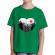 Tricou adler copil hike and love verde mediu