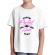 Tricou adler copil life isnt perfect alb