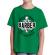 Tricou adler copil professional barber verde mediu
