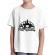 Tricou adler copil whiskey alb