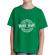 Tricou adler copil work hard verde mediu