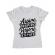 Tricou adler dama aspire to inspire before we expire alb