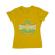 Tricou adler dama die with memories not dreams galben