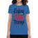 Tricou adler dama enjoy the little things albastru azuriu