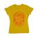 Tricou adler dama everything you can imagine is real galben