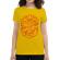 Tricou adler dama everything you can imagine is real galben