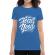Tricou adler dama focus on the good albastru azuriu