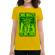 Tricou adler dama high zombies galben