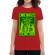 Tricou adler dama high zombies rosu