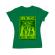 Tricou adler dama high zombies verde mediu