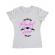 Tricou adler dama life isnt perfect alb