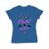 Tricou adler dama life isnt perfect albastru azuriu
