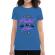 Tricou adler dama life isnt perfect albastru azuriu