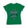 Tricou adler dama life isnt perfect verde mediu