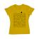 Tricou adler dama mountains galben
