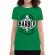 Tricou adler dama professional barber verde mediu