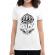 Tricou adler dama umbrella tattoo alb
