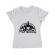 Tricou adler dama whiskey alb
