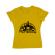 Tricou adler dama whiskey galben