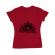 Tricou adler dama whiskey rosu
