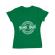 Tricou adler dama work hard verde mediu