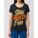 Tricou stanley stella dama stay wild and free negru