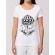 Tricou stanley stella dama umbrella tattoo alb