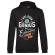Hoodie barbat cu gluga born genius negru