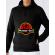 Hoodie barbat cu gluga worked out negru