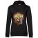 Hoodie dama cu gluga the barbarian negru