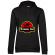 Hoodie dama cu gluga worked out negru
