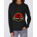 Hoodie dama cu gluga worked out negru