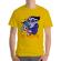 Tricou adler barbat be positive galben