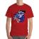 Tricou adler barbat be positive rosu