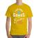 Tricou adler barbat born genius galben