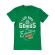 Tricou adler barbat born genius verde mediu