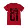 Tricou adler barbat flower king rosu