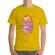 Tricou adler barbat homer donut galben