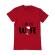 Tricou adler barbat i am the wife rosu