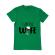 Tricou adler barbat i am the wife verde mediu