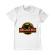 Tricou adler barbat jurassic pug alb