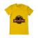 Tricou adler barbat jurassic pug galben