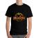 Tricou adler barbat jurassic pug negru