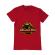 Tricou adler barbat jurassic pug rosu