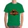 Tricou adler barbat jurassic pug verde mediu