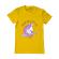 Tricou adler barbat lets drink galben
