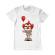 Tricou adler barbat nice clown alb